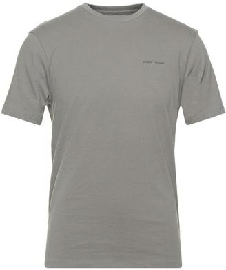 Uomo T-shirt Grigio S 100% Cotone