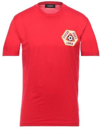 Uomo T-shirt Rosso XS 100% Cotone