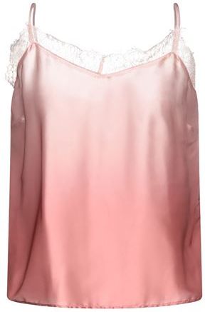 Donna Top Rosa 38 100% Poliestere