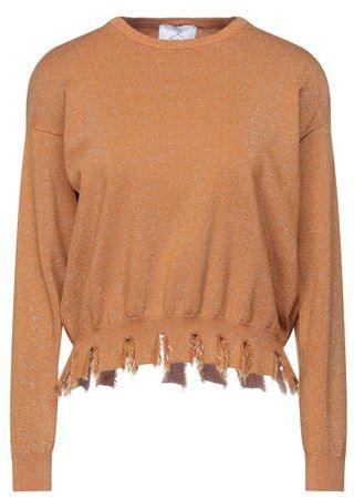 Donna Pullover Cacao M 50% Viscosa 27% Poliestere 23% Poliammide