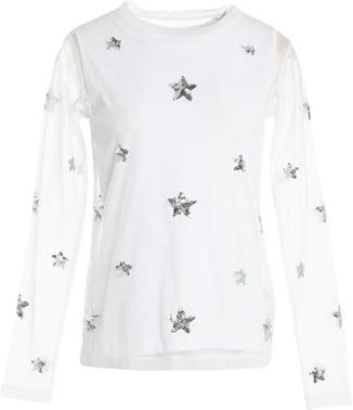 Donna T-shirt Bianco XS 100% Poliammide PVC - Polivinilcloruro