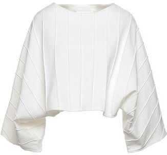 Donna T-shirt Bianco 40 65% Viscosa 30% Poliammide 5% Elastan