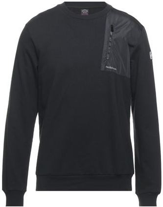 Uomo Felpa Nero L 100% Cotone