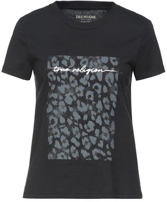 Donna T-shirt Nero S 100% Cotone