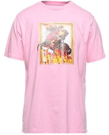 Uomo T-shirt Rosa XS 100% Cotone