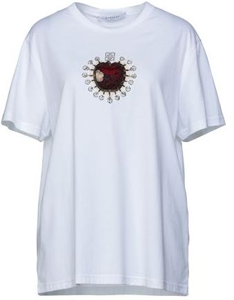 Donna T-shirt Bianco S 100% Cotone