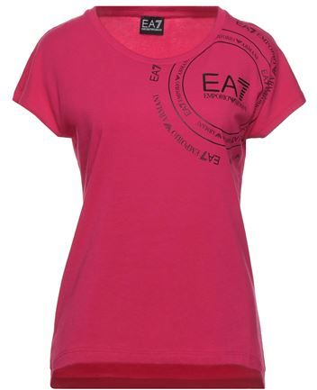 Donna T-shirt Fucsia XS 95% Cotone 5% Elastan