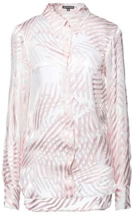 Donna Camicia Rosa 40 75% Rayon 25% Seta