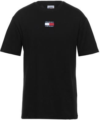 Uomo T-shirt Nero S 100% Cotone organico