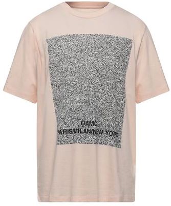 Uomo T-shirt Rosa chiaro XS 100% Cotone