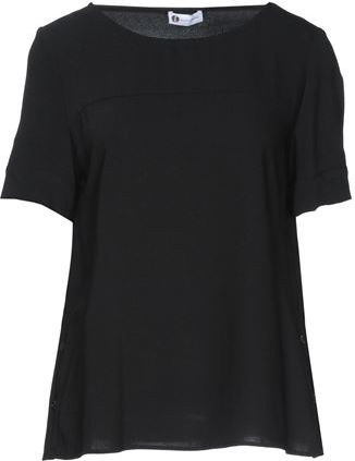 Donna Blusa Nero 42 100% Poliestere