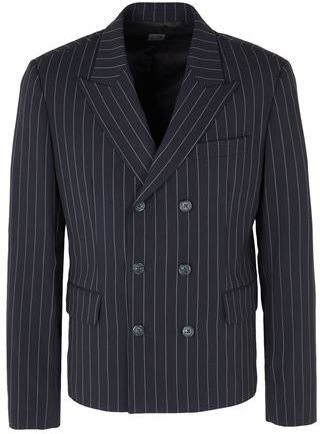 Uomo Blazer Blu notte 48 54% Poliestere 44% Lana Vergine 2% Elastan