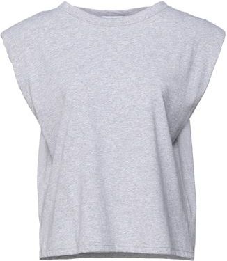 Donna T-shirt Grigio M 100% Cotone