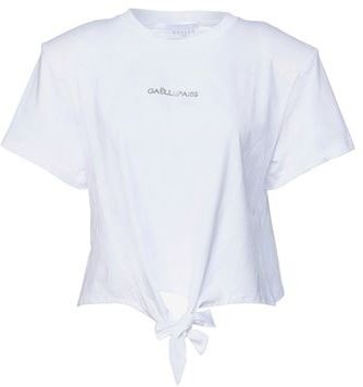 Donna T-shirt Bianco 2 92% Cotone 8% Elastan