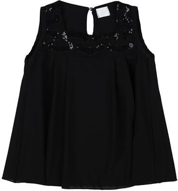 Bambina Blusa Nero 10 100% Poliestere