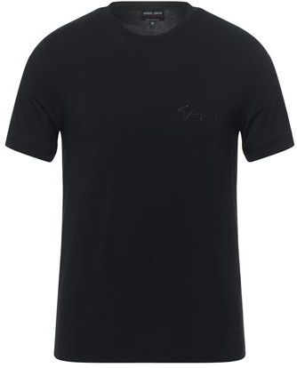 Uomo T-shirt Nero 54 90% Viscosa 10% Elastan