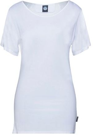 Donna T-shirt Bianco S 100% Viscosa