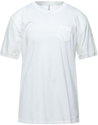 Uomo T-shirt Bianco 54 100% Cotone