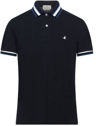 Uomo Polo Blu notte 46 95% Cotone 5% Elastan