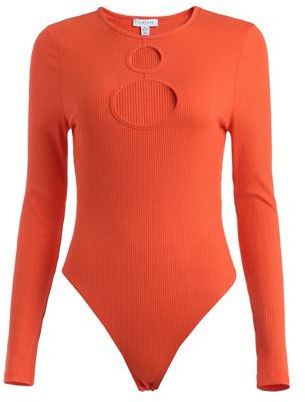 Donna T-shirt Arancione XS 92% Poliammide 8% Elastan