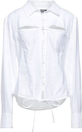 Donna Camicia Bianco 42 88% Viscosa 12% Poliammide