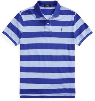 Uomo Polo Celeste S 100% Cotone