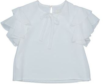 Bambina Blusa Bianco 6 100% Poliestere