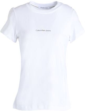 Donna T-shirt Bianco XS 100% Cotone