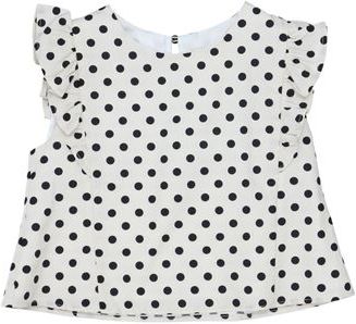 Bambina Blusa Avorio 10 100% Cotone