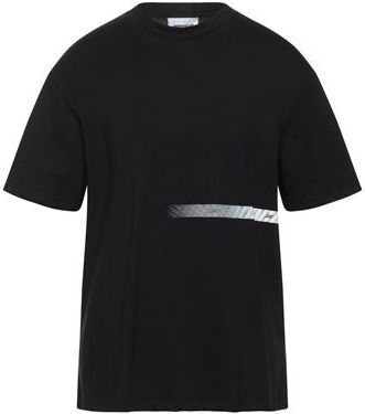 Uomo T-shirt Nero S 100% Cotone