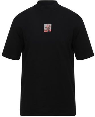 Uomo T-shirt Nero S 100% Cotone