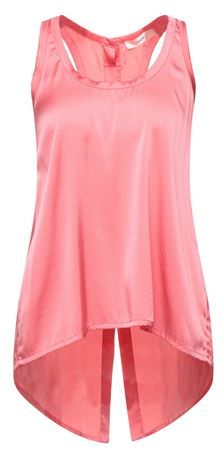 Donna Top Rosa 40 94% Seta 6% Elastan