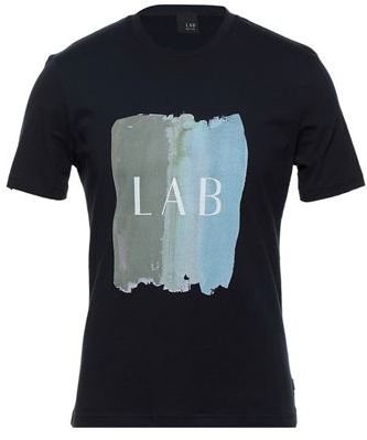 Uomo T-shirt Blu notte 50 100% Cotone