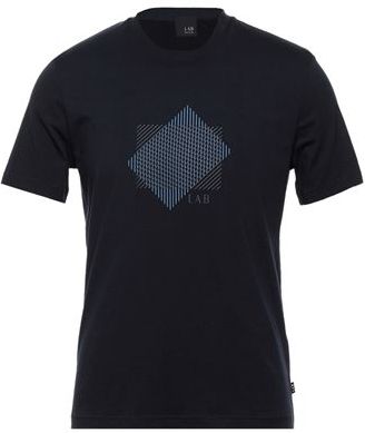 Uomo T-shirt Blu notte 48 100% Cotone