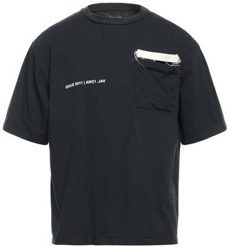 Uomo T-shirt Nero S 100% Cotone