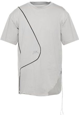 Uomo T-shirt Grigio L 100% Cotone