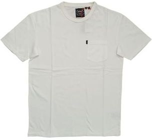 Uomo T-shirt Bianco 46 Jersey di Cotone 100%