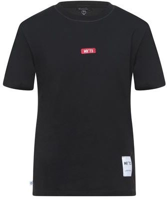 Uomo T-shirt Nero M 100% Cotone