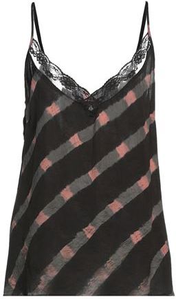 Donna Top Nero XS 100% Viscosa