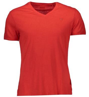 Uomo T-shirt Rosso XXL Cotone