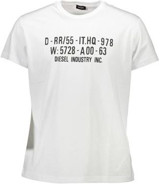 Uomo T-shirt Bianco XL 100% Cotone