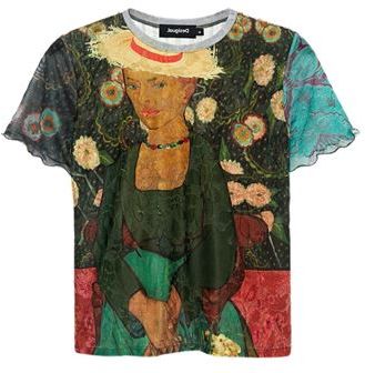 Donna T-shirt Verde XS Fibre sintetiche