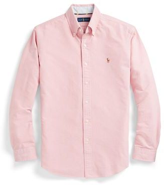 Uomo Camicia Rosso M 100% Cotone