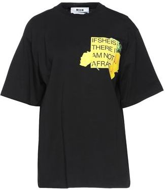 Donna T-shirt Nero XXS 100% Cotone