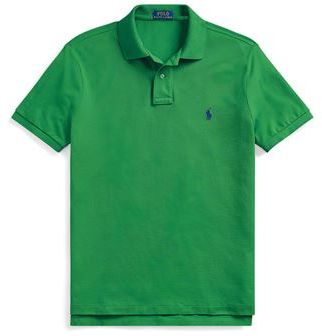 Uomo Polo Verde S 100% Cotone