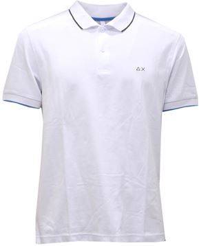 Uomo Polo Bianco S Cotone