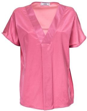 Donna Top Rosa 38 Cotone