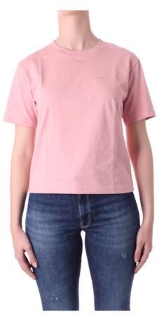 Donna T-shirt Rosa 38 Cotone