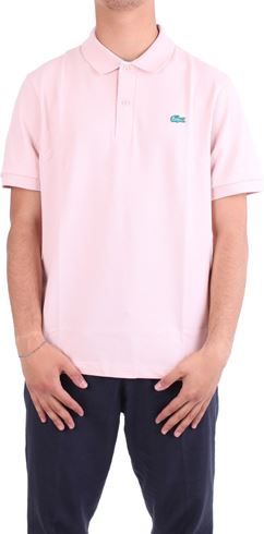 Uomo Polo Rosa M Cotone