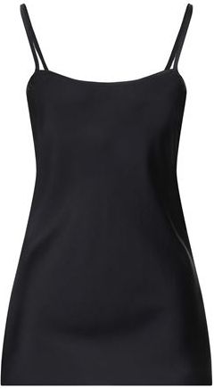 Donna Top Nero 40 94% Seta 6% Elastan